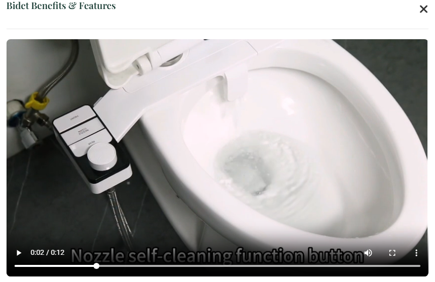 Bidet Demonstration